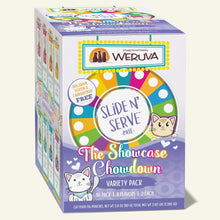 Load image into Gallery viewer, WERUVA SHOWCASE CHOWDOWN CAT POUCH VARIETY PACK 2.8OZ
