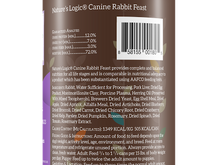 Load image into Gallery viewer, NATURE&#39;S LOGIC RABBIT DOG CAN 13.2OZ
