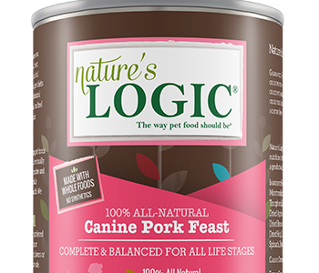 NATURE'S LOGIC PORK DOG CAN 13.2OZ