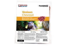Load image into Gallery viewer, RED DOG BLUE KAT FOUNDATIONS VENISON CAT 4X1/4LB

