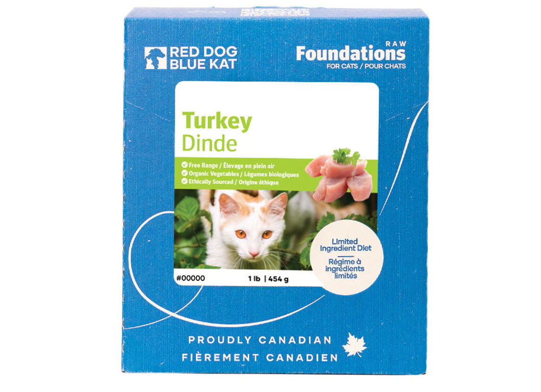 RED DOG BLUE KAT FOUNDATIONS TURKEY CAT 4X1/4LB