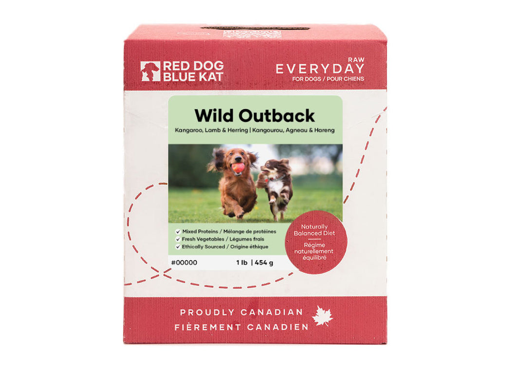 RED DOG BLUE KAT EVERYDAY WILD OUTBACK 4X1/4LB