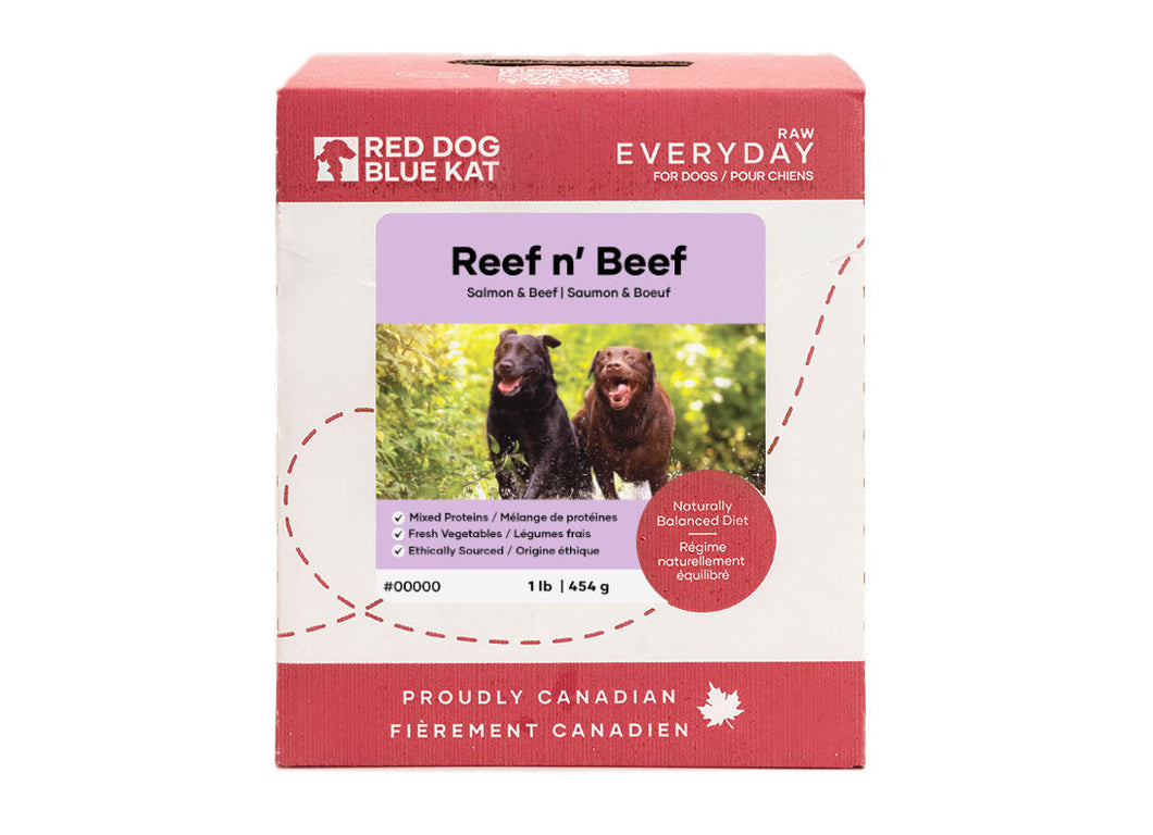 RED DOG BLUE KAT EVERYDAY REEF N BEEF 4X1/4LB