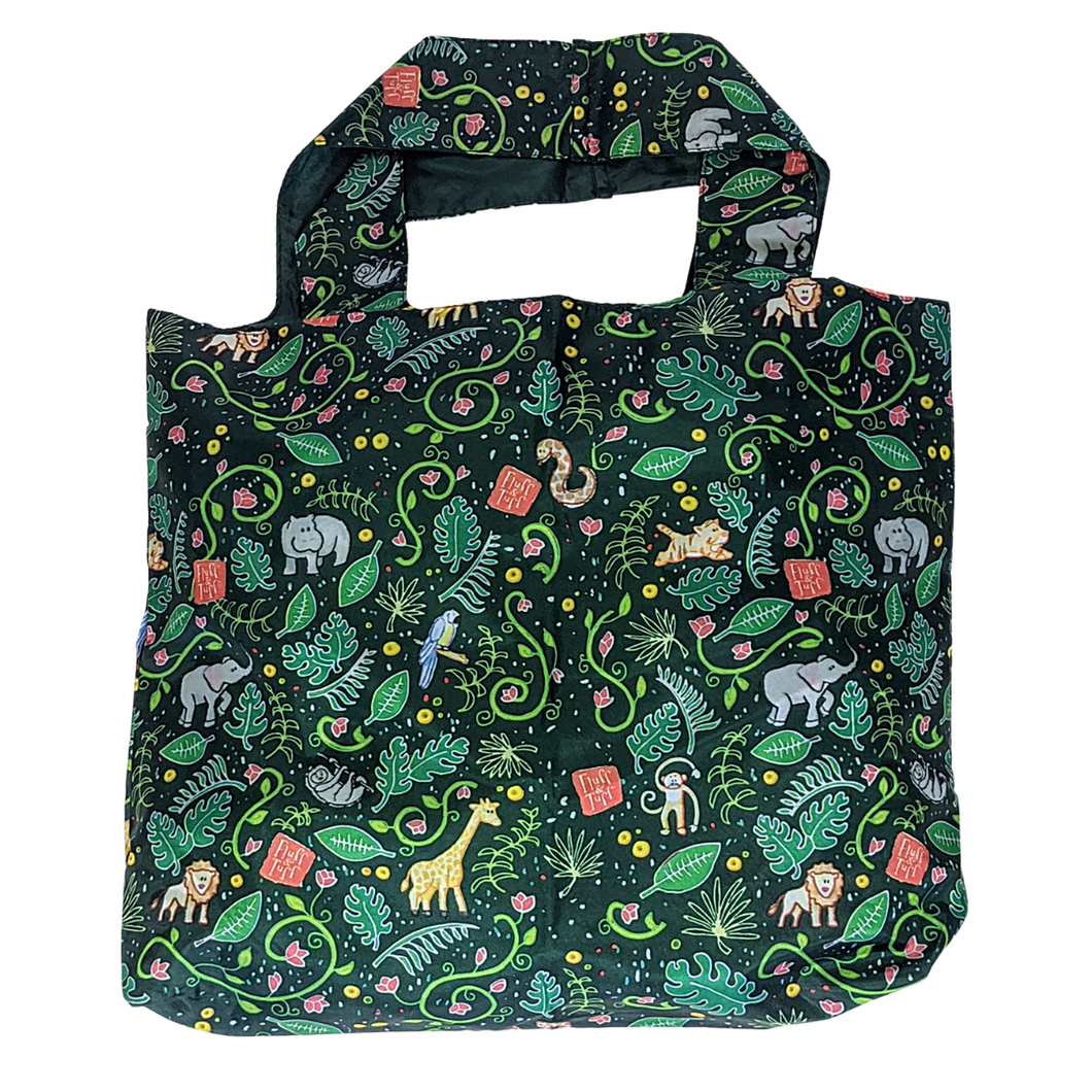 FLUFF & TUFF TOTE BAG JUNGLE GEMS