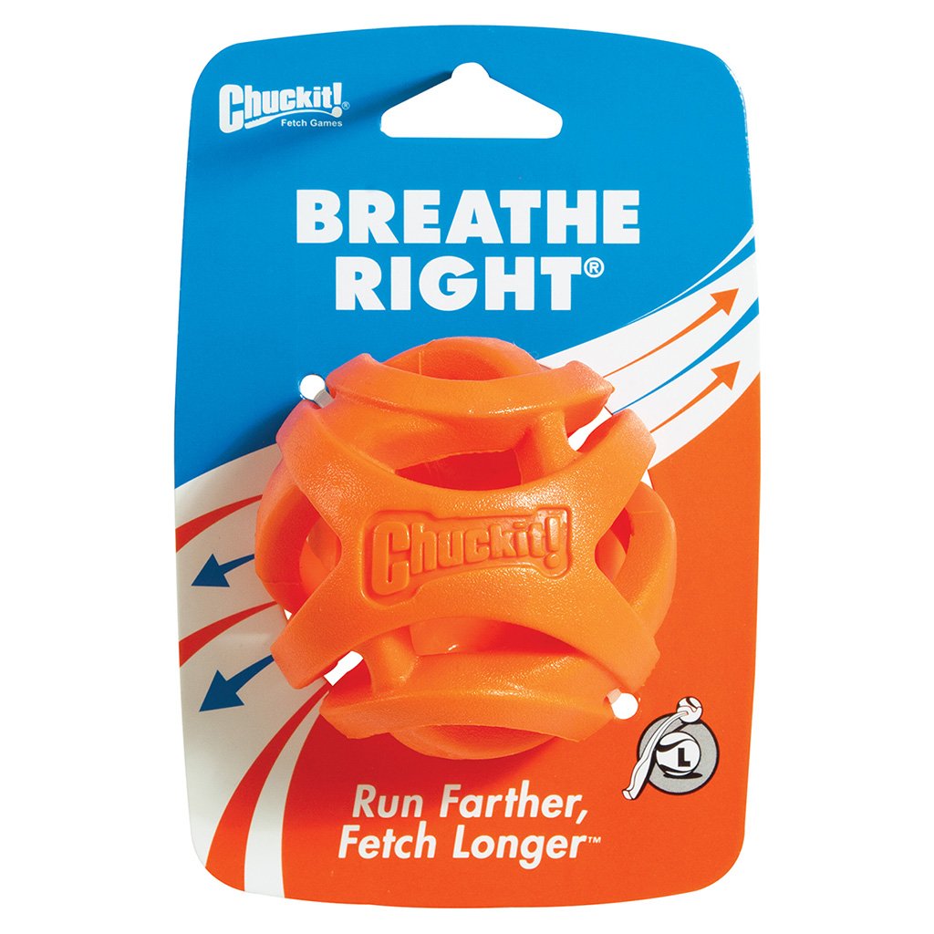 CHUCK IT BREATHE RIGHT BALL MEDIUM