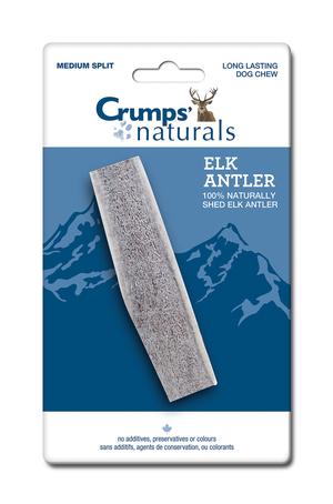 CRUMPS ELK ANTLER NATURAL MEDIUM