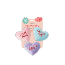 Load image into Gallery viewer, FRINGE CONVERSATION HEARTS 3PK
