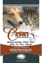 Load image into Gallery viewer, CARNIVORA PORK DIET PATTIES 4LB

