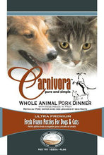 Load image into Gallery viewer, CARNIVORA PORK DINNER PATTIES 4LB

