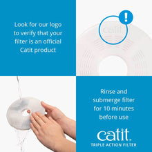 Load image into Gallery viewer, HAGEN CATIT TRIPLE ACTION FILTER 2PK
