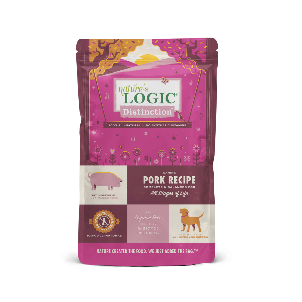 NATURE'S LOGIC DISTINCTION PORK DOG 4.4LB