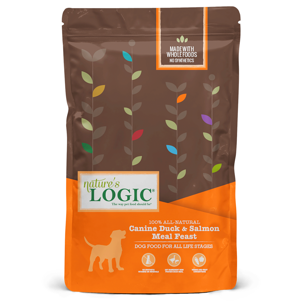 NATURE'S LOGIC DUCK/SALMON DOG 4.4LB