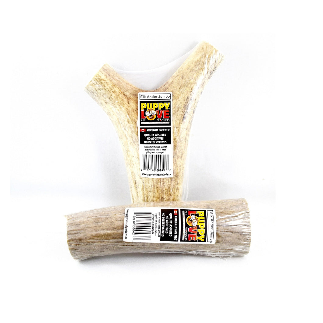PUPPY LOVE ELK ANTLER JUMBO