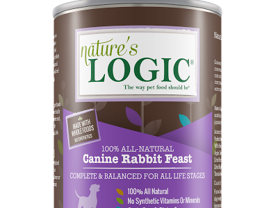NATURE'S LOGIC RABBIT DOG CAN 13.2OZ
