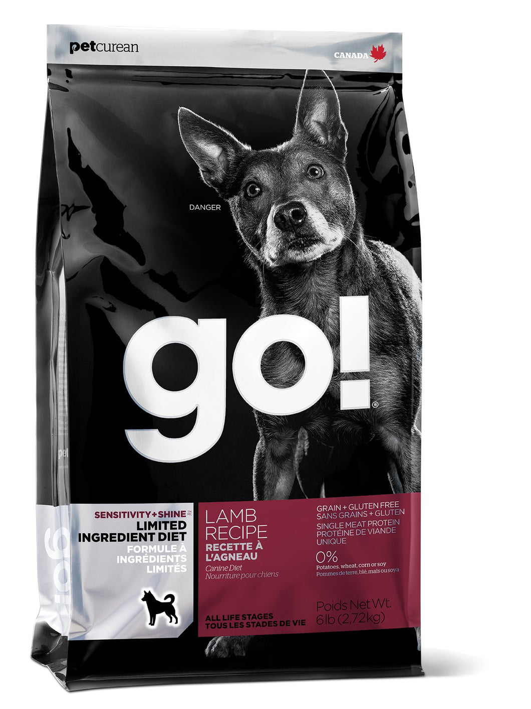 GO DOG SENSITIVITY LID LAMB 3.5LB