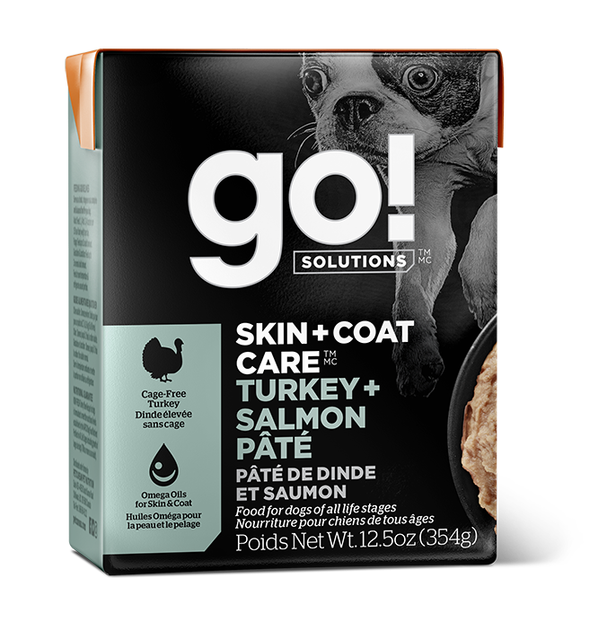 GO DOG SKIN & COAT TURKEY/SALMON TETRA 354G