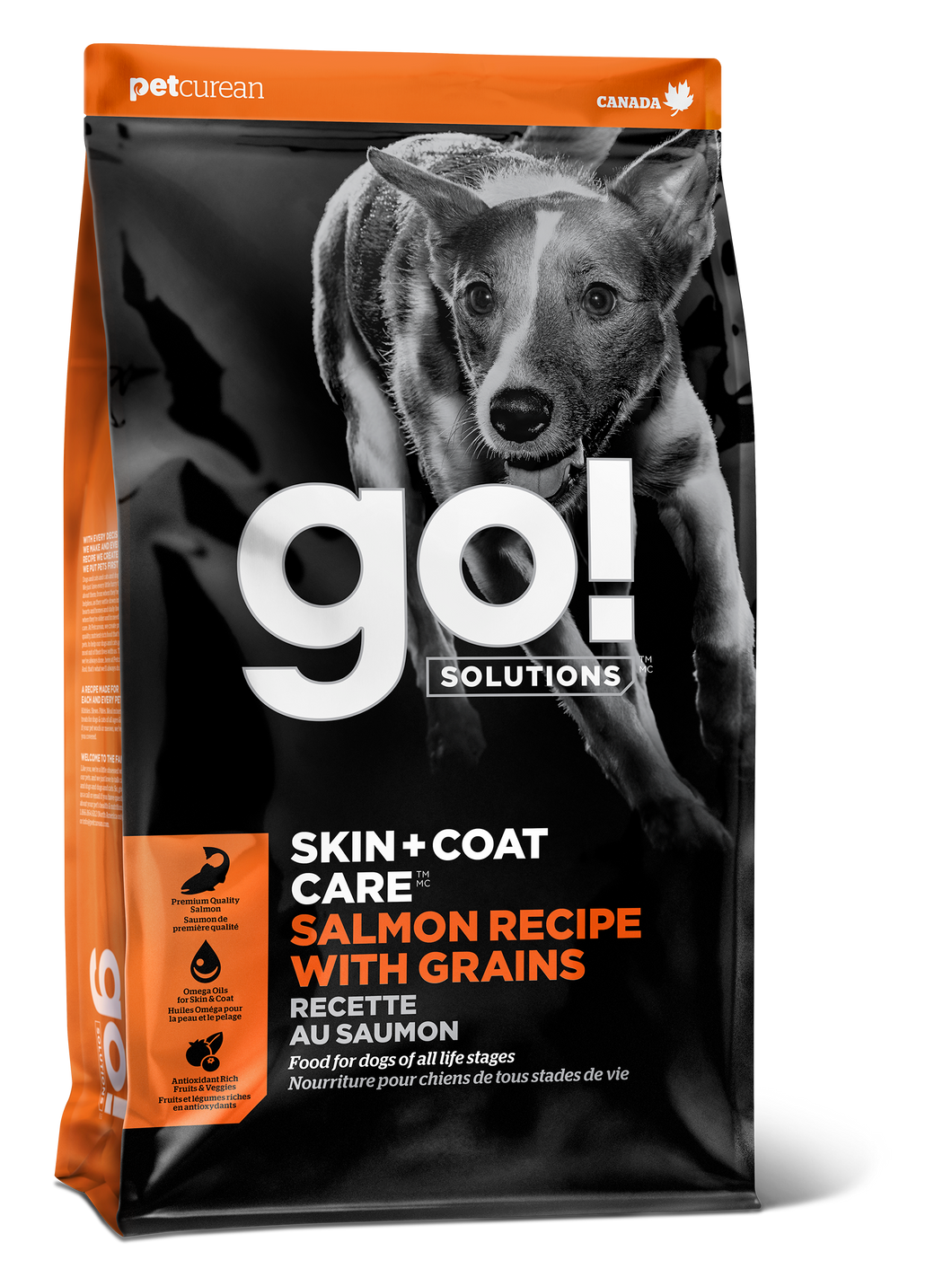 GO DOG SKIN & COAT SALMON 25LB