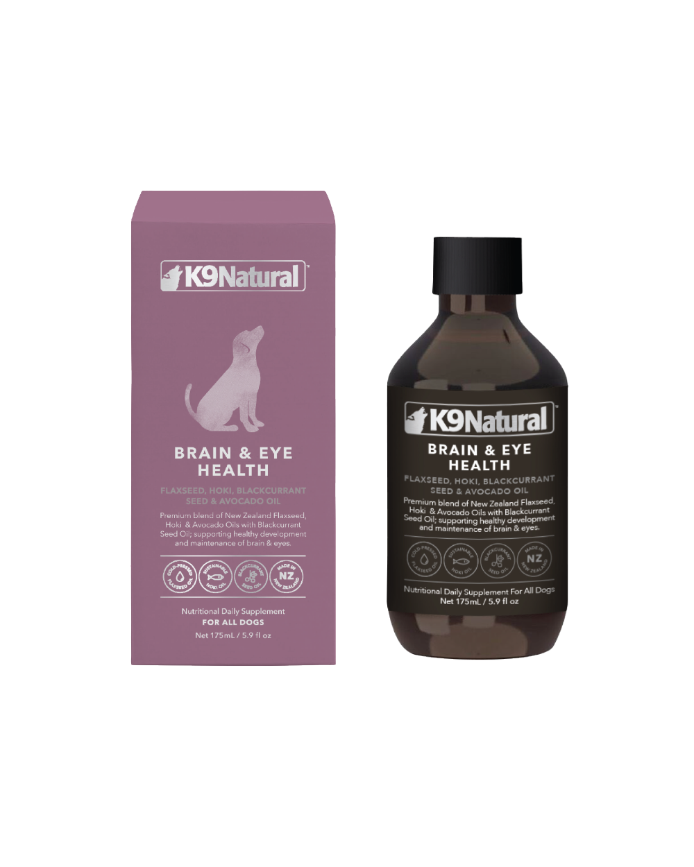 K9 NATURAL BRAIN/EYE SUPPLEMENT 175ML