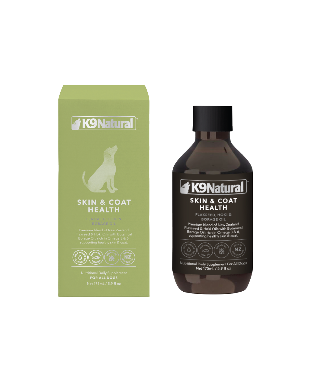 K9 NATURAL SKIN/COAT SUPPLEMENT 175ML