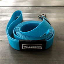Load image into Gallery viewer, WILDERDOG LEASH WATERPROOF TEAL 6&#39;

