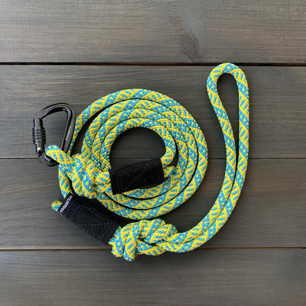 WILDERDOG LEASH SMALL CARABINER WASATCH 5'