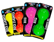 Load image into Gallery viewer, RUFF DAWG BIG DAWG BARBELL ASSORTED COLOURS 8.5&quot;
