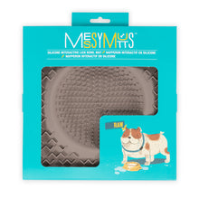 Load image into Gallery viewer, MESSY MUTTS THERAPEUTIC LICK BOWL/MAT GREY
