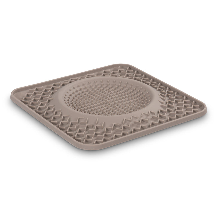 MESSY MUTTS THERAPEUTIC LICK BOWL/MAT GREY