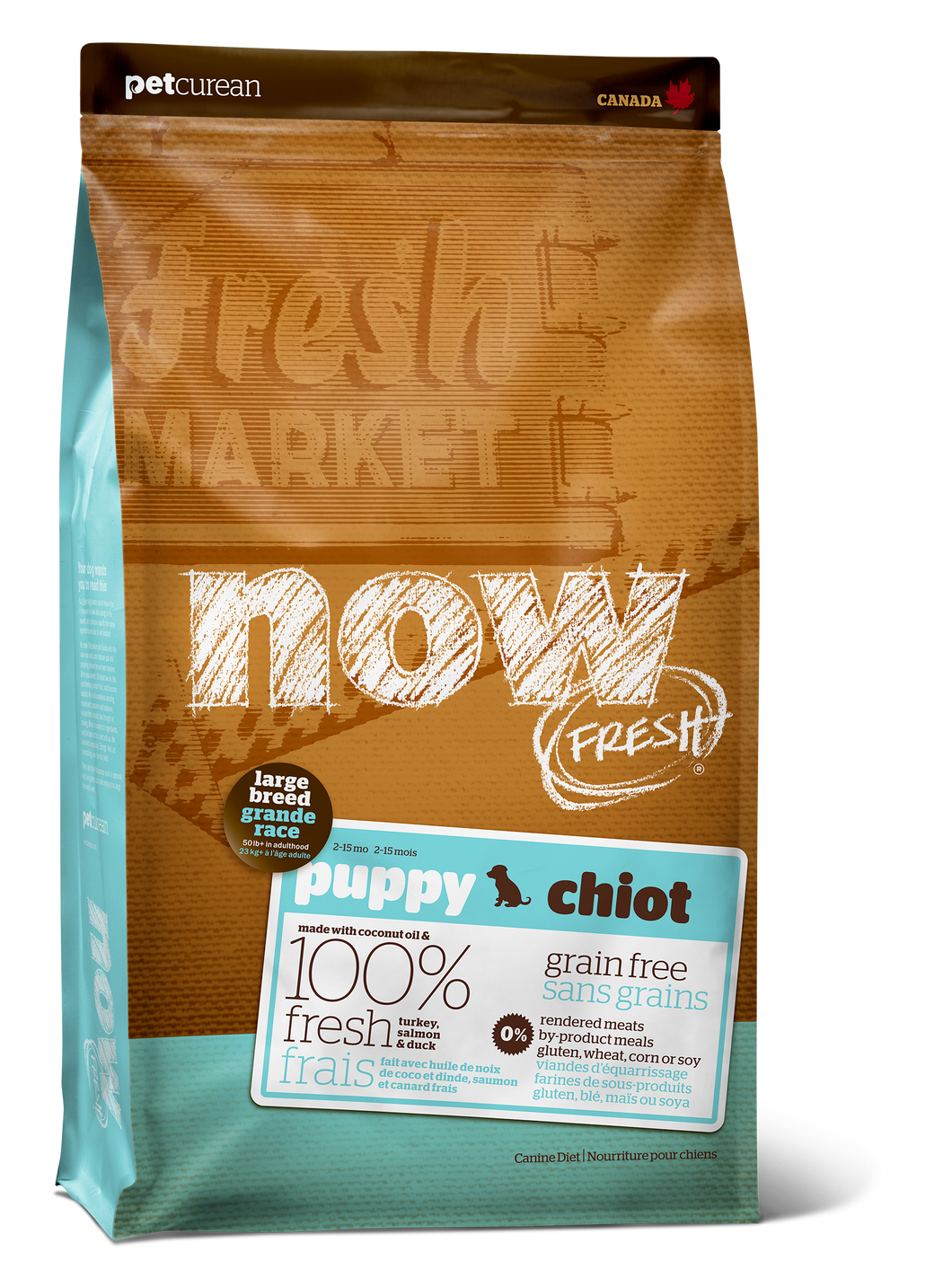 NOW FRESH PUPPY LARGE BREED 25LB