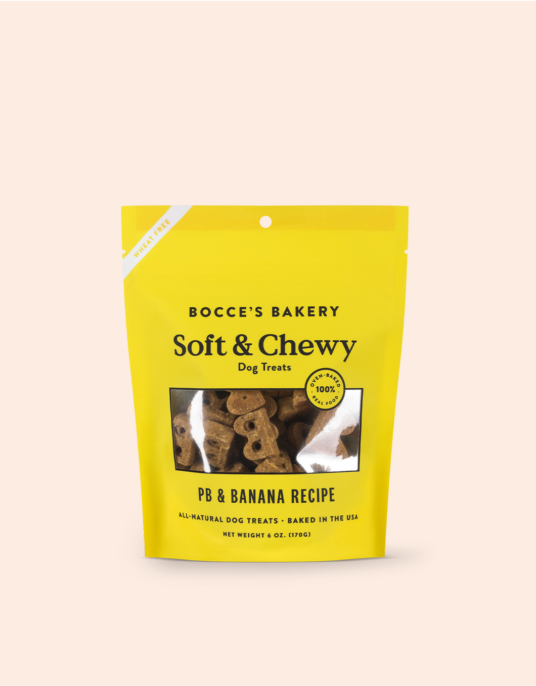 BOCCE'S SOFT CHEWY PEANUT BUTTER & BANANA 6OZ