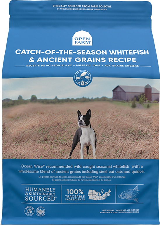 OPEN FARM WHITEFISH/ANCIENT GRAIN 11LB