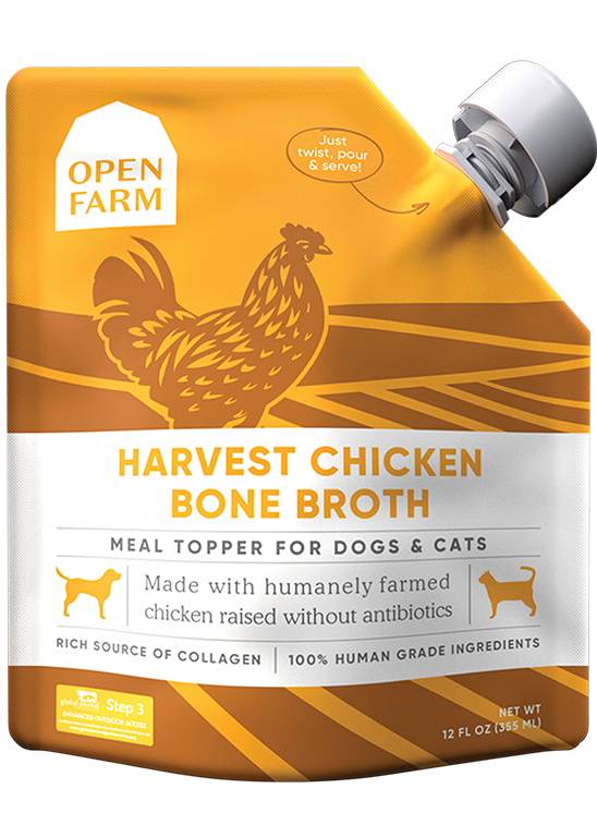 OPEN FARM CHICKEN BONE BROTH 12OZ