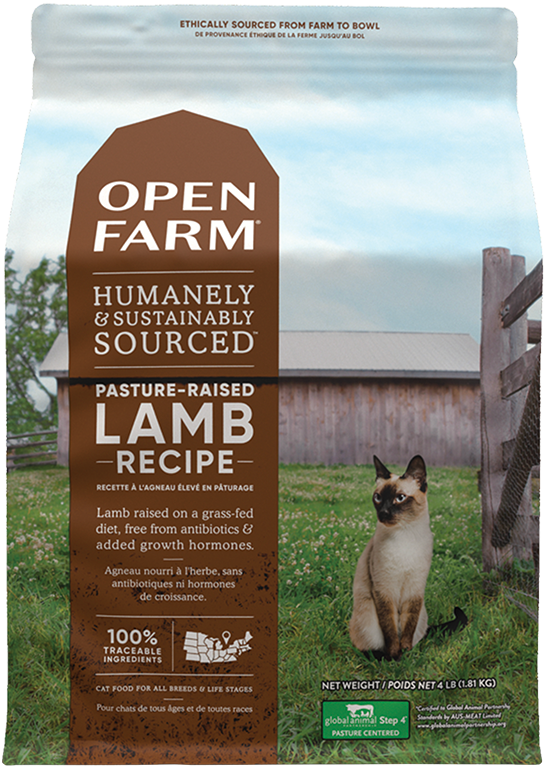 OPEN FARM LAMB CAT DRY 4LB