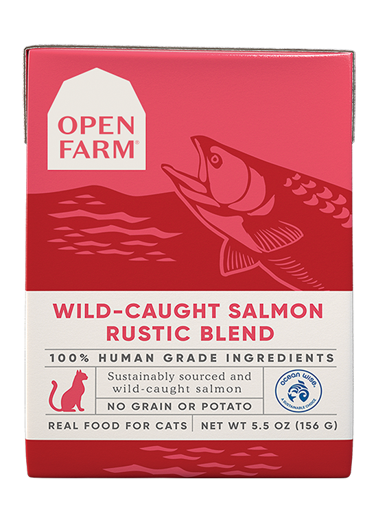 OPEN FARM SALMON BLEND CAT 5.5OZ