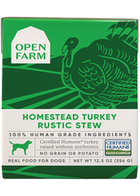 Load image into Gallery viewer, OPEN FARM TURKEY STEW DOG 12.5OZ
