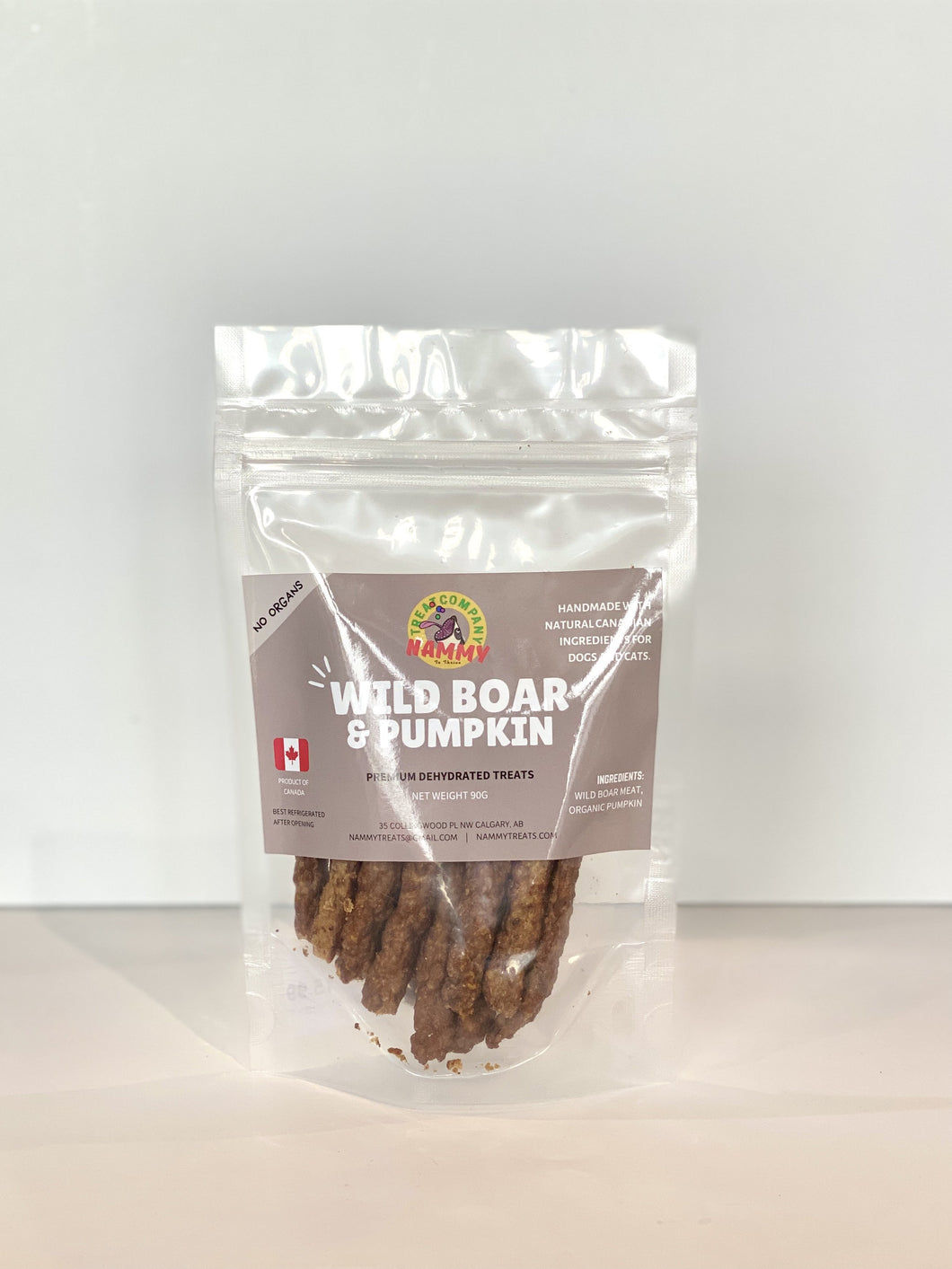 NAMMY WILD BOAR/PUMPKIN STICK 90G