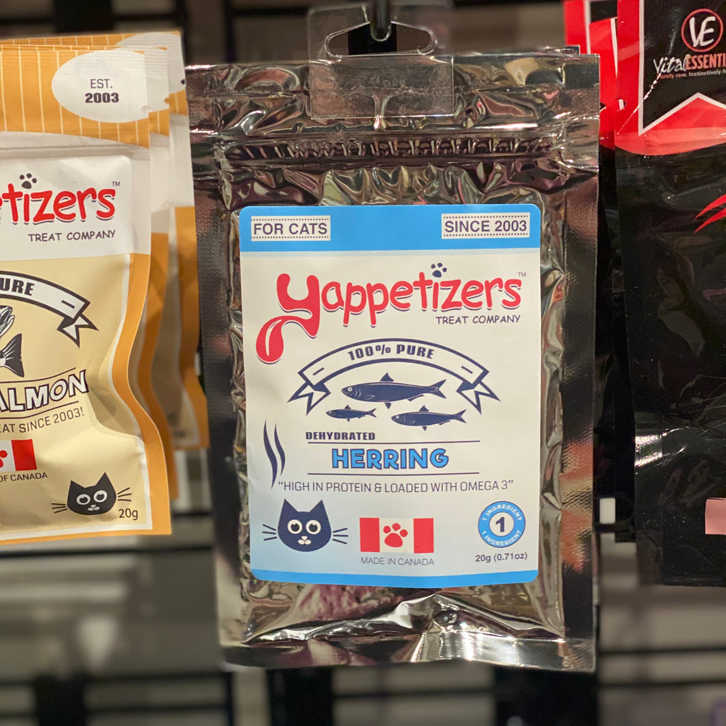 YAPPETIZERS CAT HERRING 20G