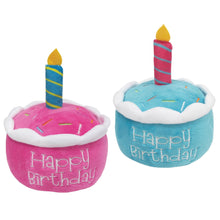 Load image into Gallery viewer, FOU FOU PLUSH BIRTHDAY CAKE BLUE
