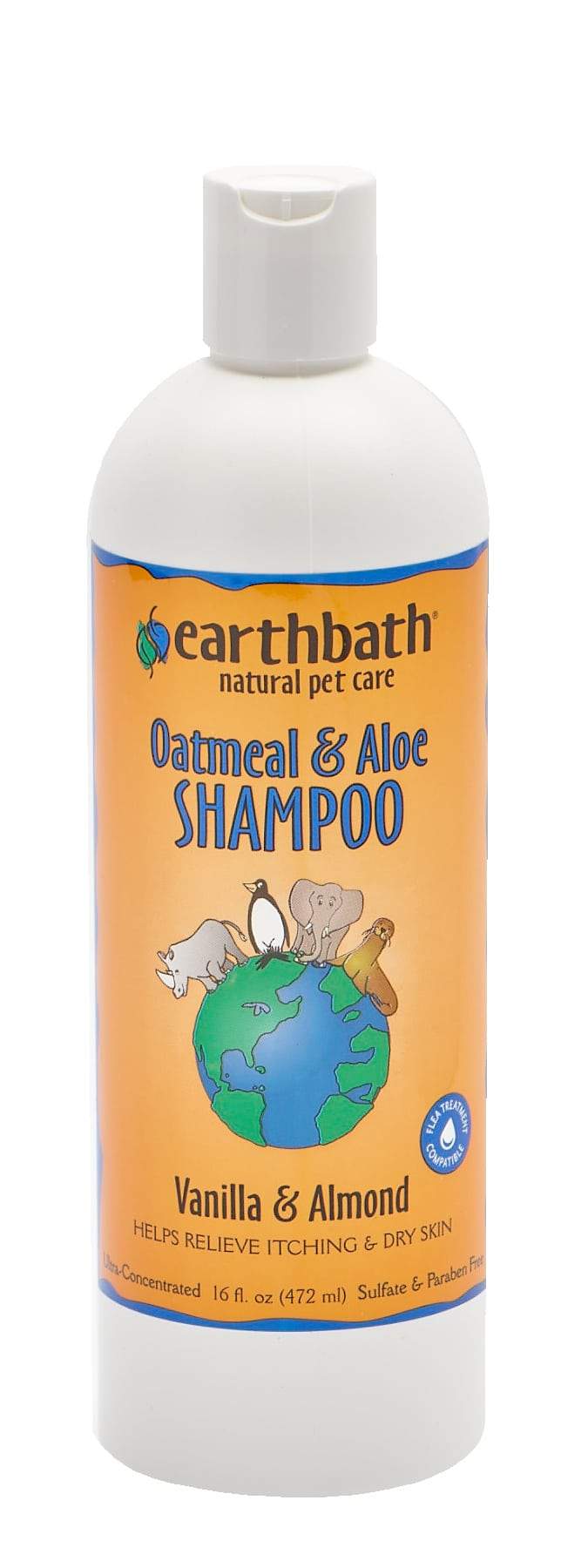 EARTHBATH OATMEAL ALOE SHAMPOO 473ML