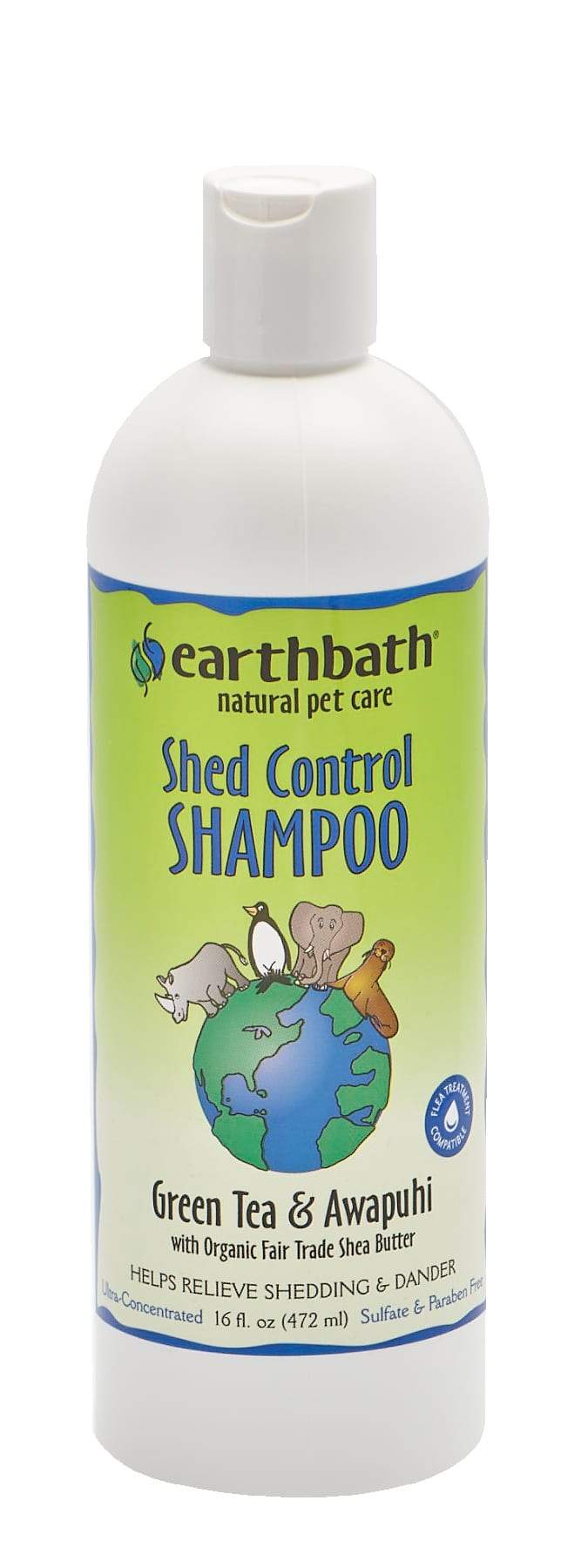 EARTHBATH SHED CONTROL SHAMPOO 472ML