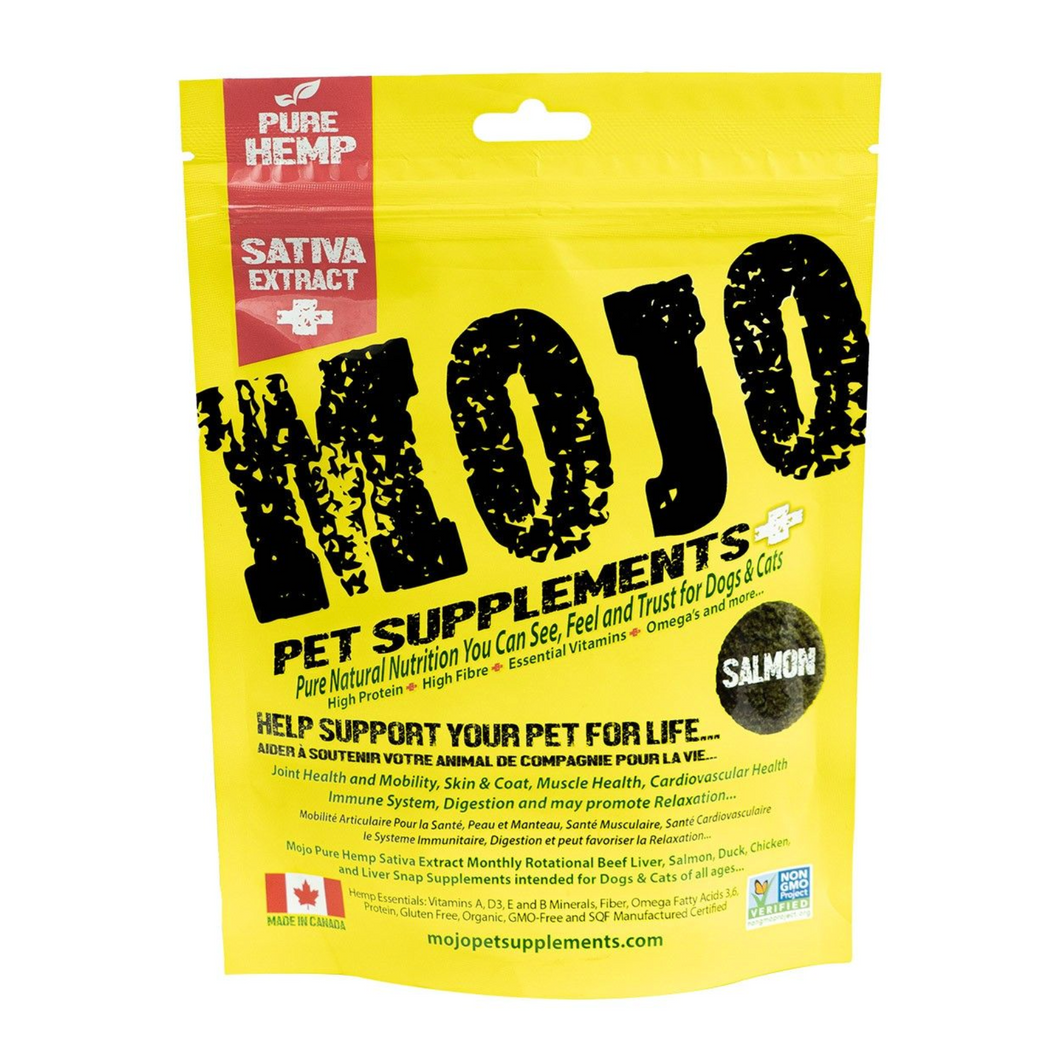 MOJO SALMON W/HEMP OIL 138G