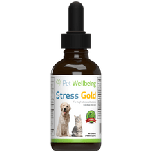 Load image into Gallery viewer, PET WELLBEING STRESS GOLD 2OZ
