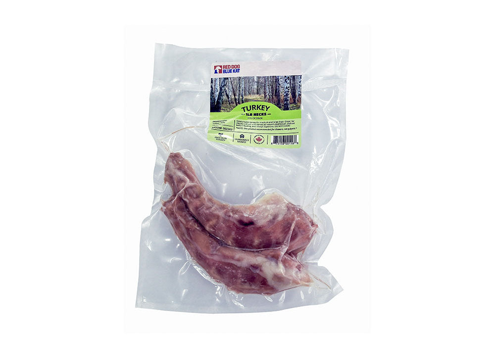 RED DOG BLUE KAT TURKEY NECK FREE RANGE 1LB