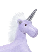 Load image into Gallery viewer, FLUFF &amp; TUFF VIOLET UNICORN 9&quot;

