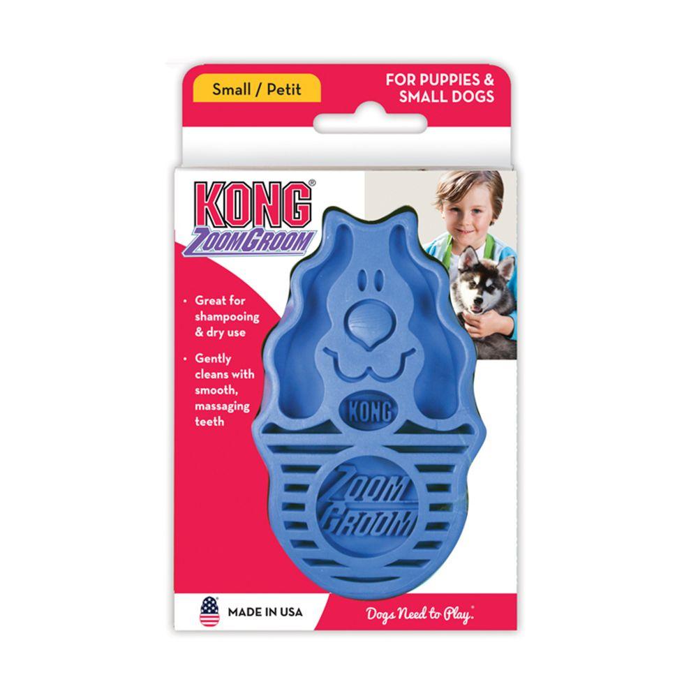 KONG ZOOM GROOM BOYSENBERRY SMALL