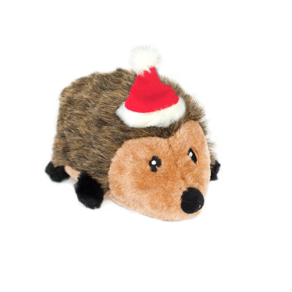 ZIPPY PAWS HOLIDAY PLUSH HEDGEHOG LG