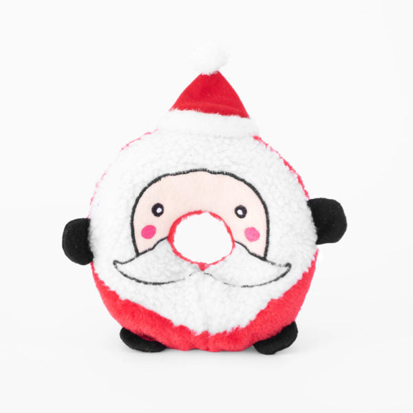 ZIPPY PAWS HOLIDAY DONUTZ BUDDIES SANTA