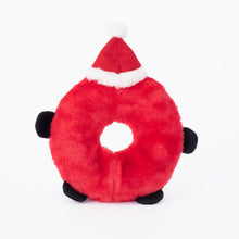 Load image into Gallery viewer, ZIPPY PAWS HOLIDAY DONUTZ BUDDIES SANTA
