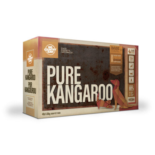 BIG COUNTRY RAW PURE KANGAROO CARTON 4LB