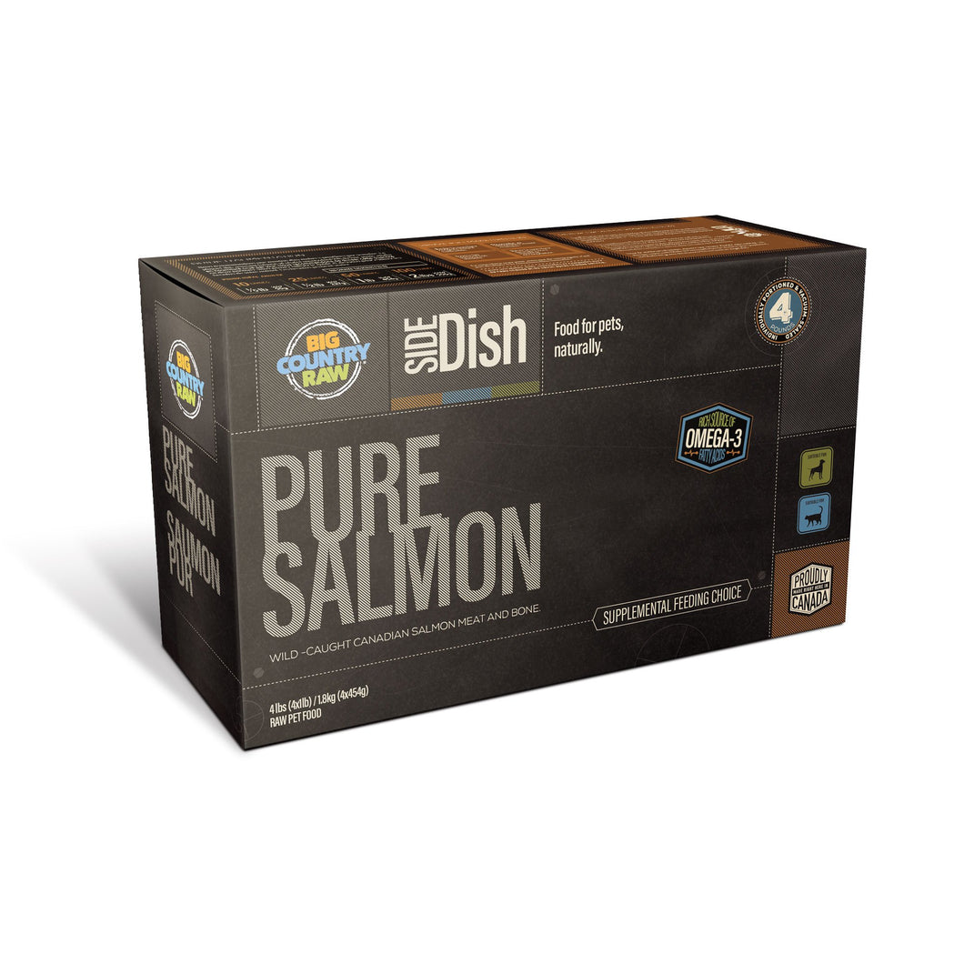 BIG COUNTRY RAW PURE SALMON CARTON 4LB